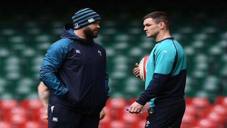 Andy Farrell and Johnny Sexton